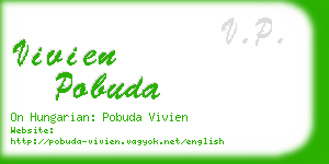 vivien pobuda business card